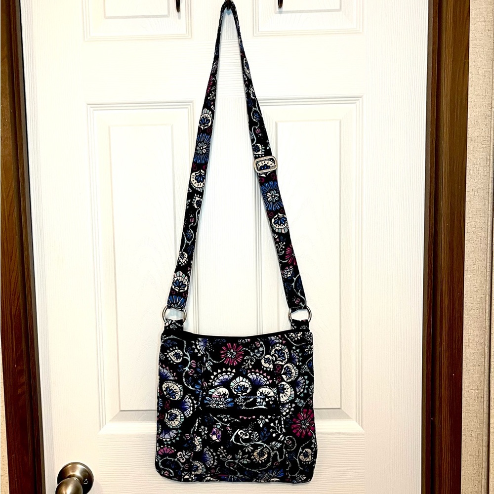 Vera Bradley Iconic Hipster Crossbody bag-Bramble